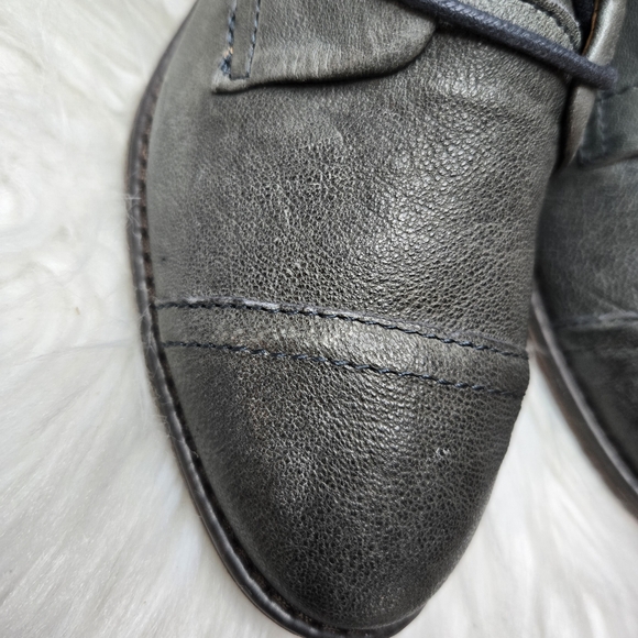 Comfortiva Cordia Women's Blue Leather Ankle Boots - Store Returns Sz 6W Ret$160 - Picture 5 of 11